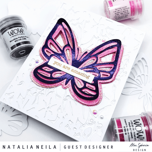 Cut Files and Heat Embossing Gorgeousness - Alex Syberia Designs