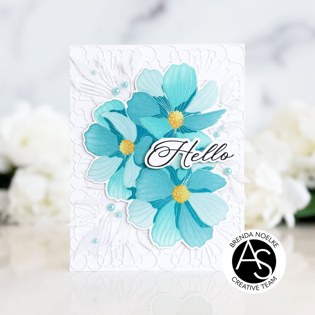 Minimalist Flowers Press Plate & Die Set