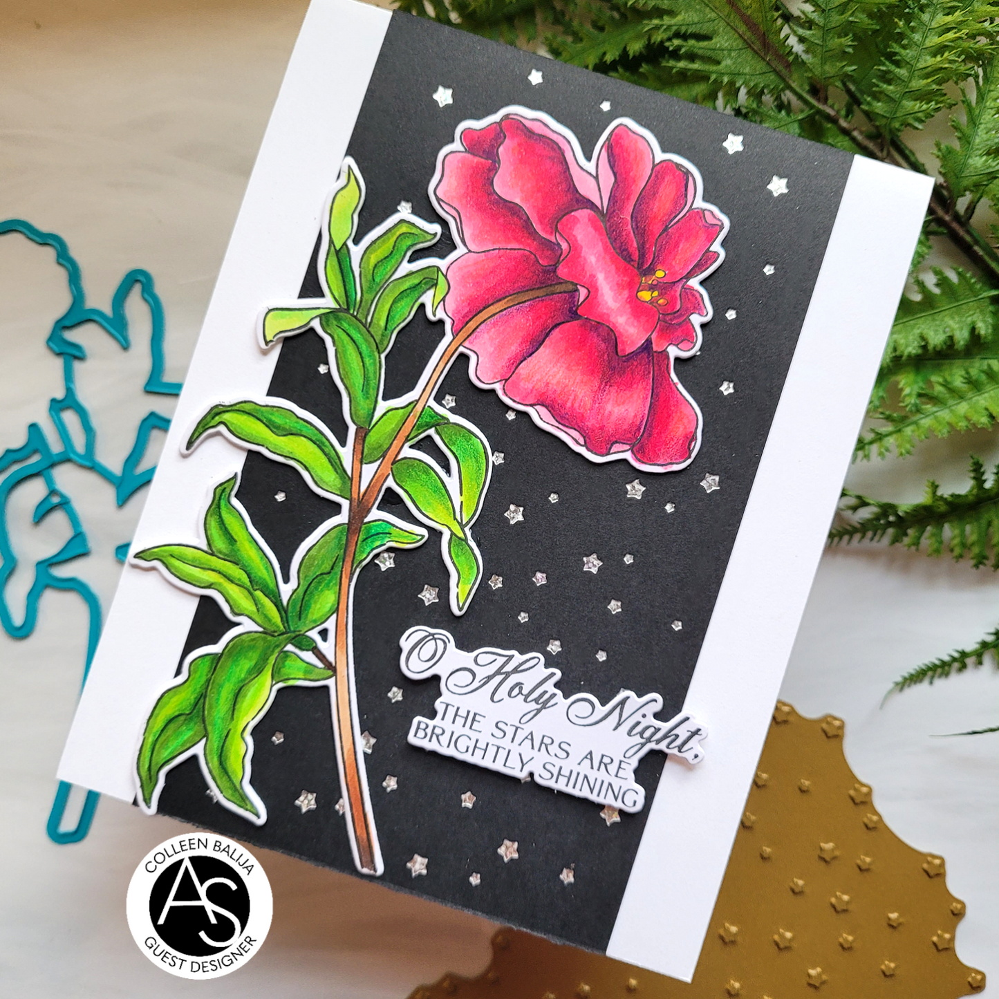 Midnight Blooms Stamp Set