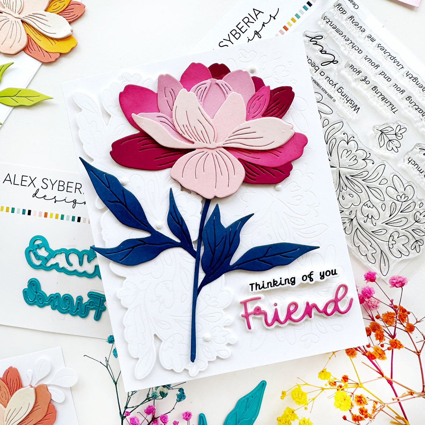 Elegant Peony Die Set