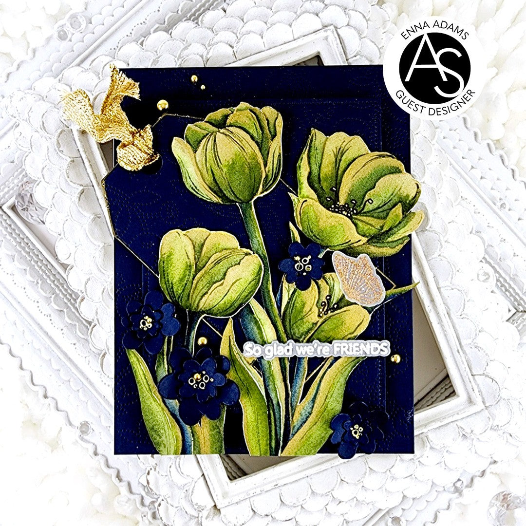 Spring Tulips Stencil Set