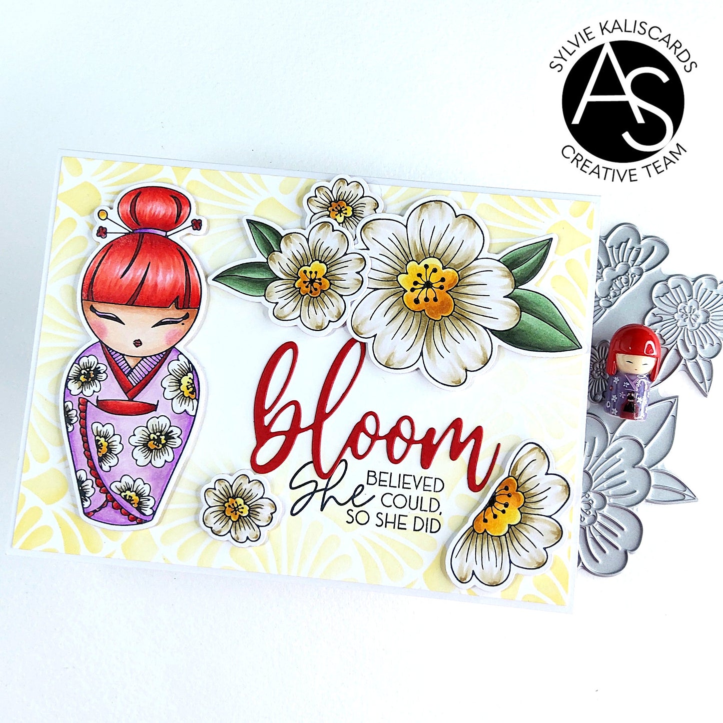 Blossoms & Sentiments BetterPress Plate & Die Set