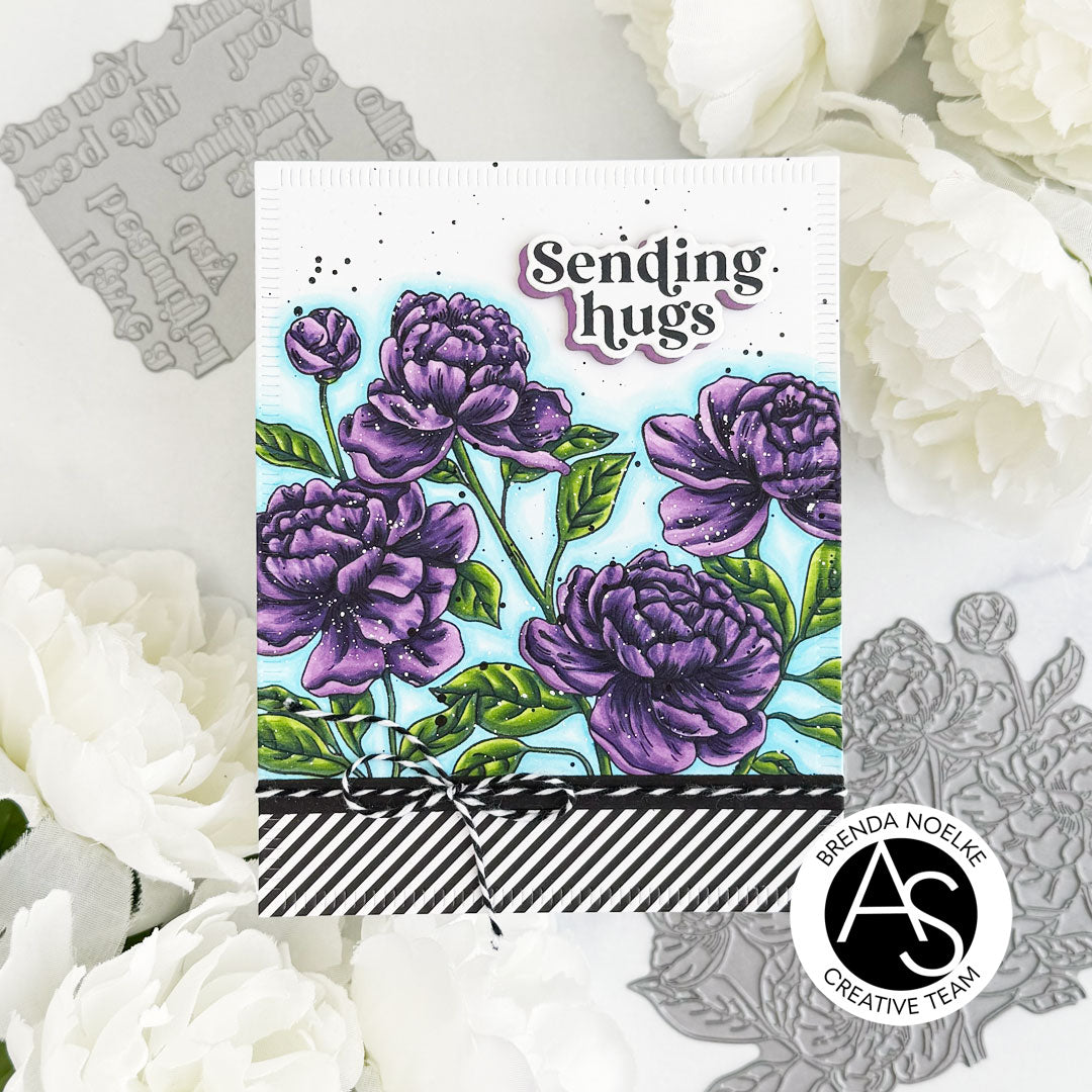 Peony Blossoms Press Plate Set