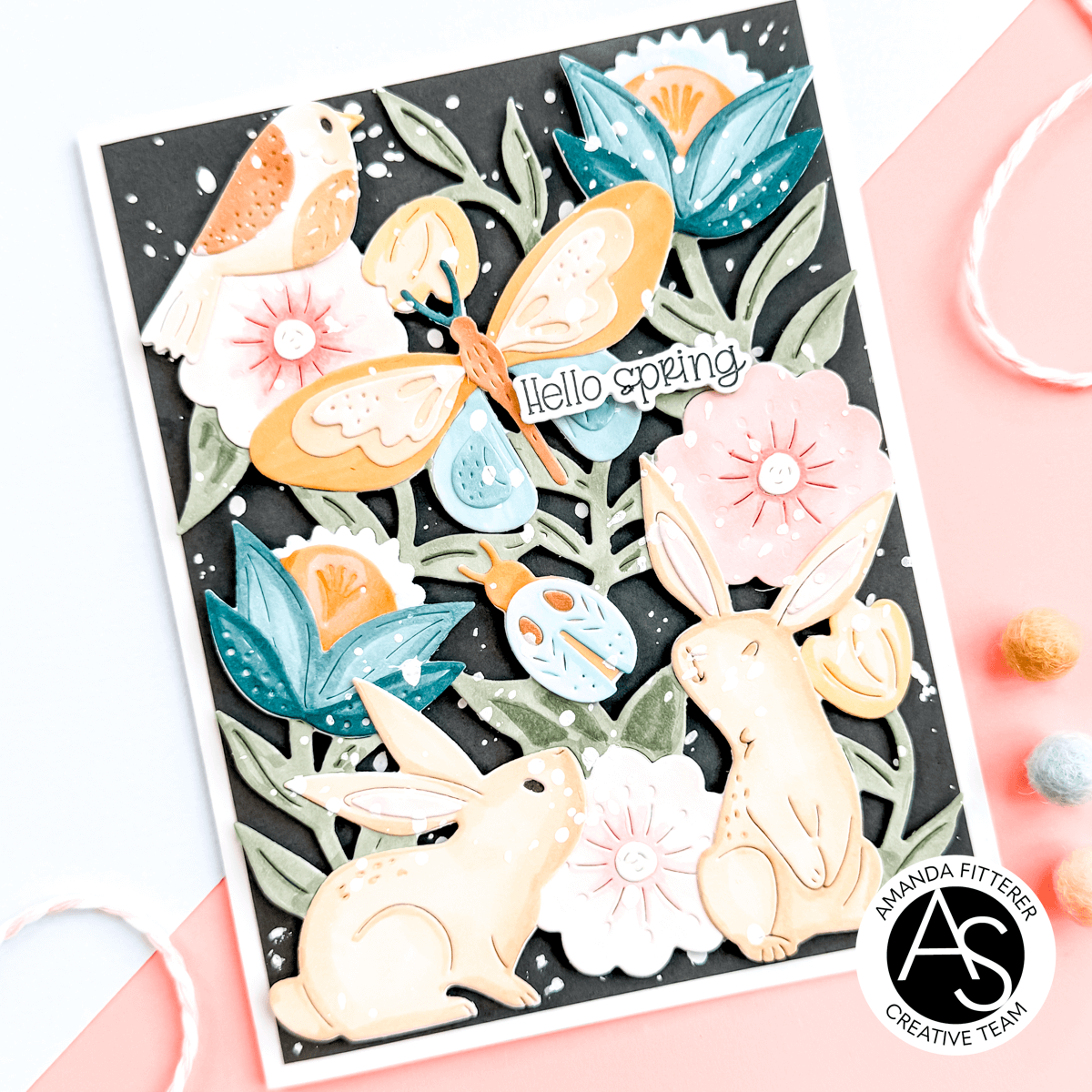 Spring Meadow Die & Stencil Bundle