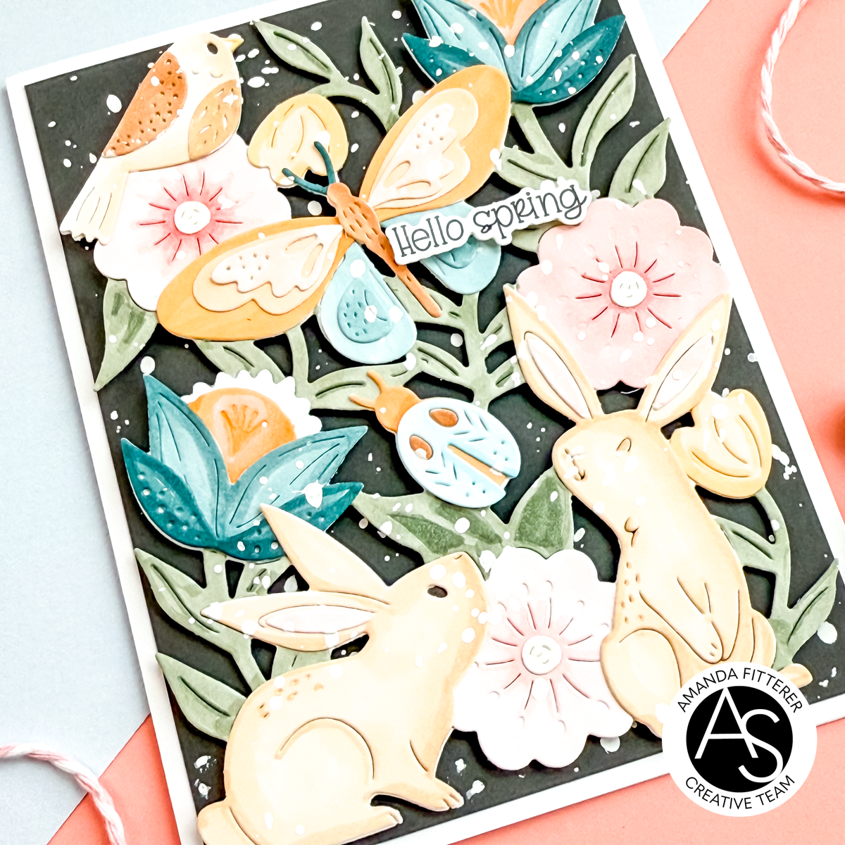 Cheerful Meadow Die & Stencil Bundle