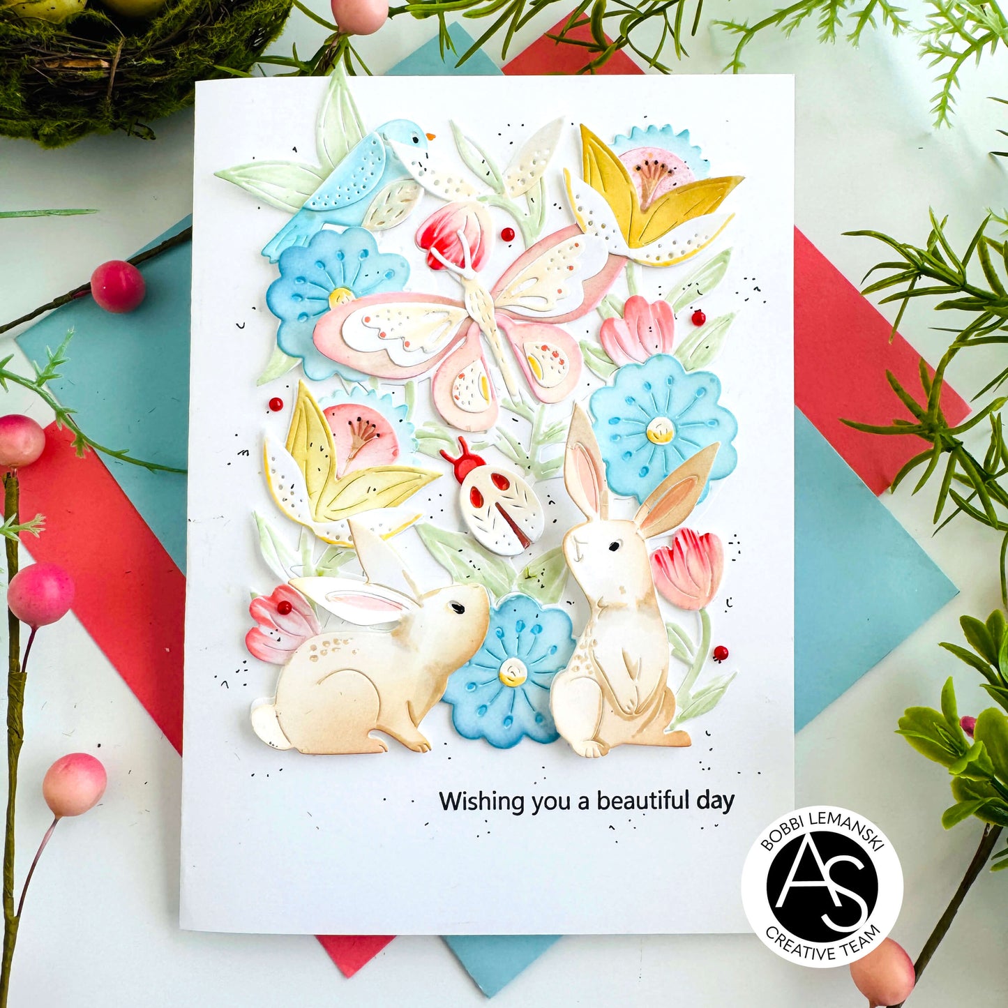 Spring Meadow Die & Stencil Bundle