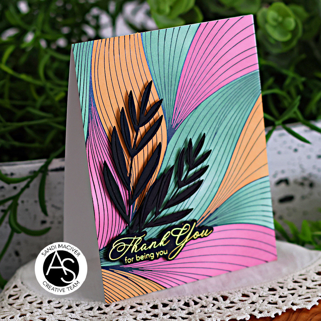 Abstract Background Press Plate – Alex Syberia Designs, BetterPress System compatible, die-cutting, cardmaking supplies-scrapbooking-flowers thanks sentiments cardmaking