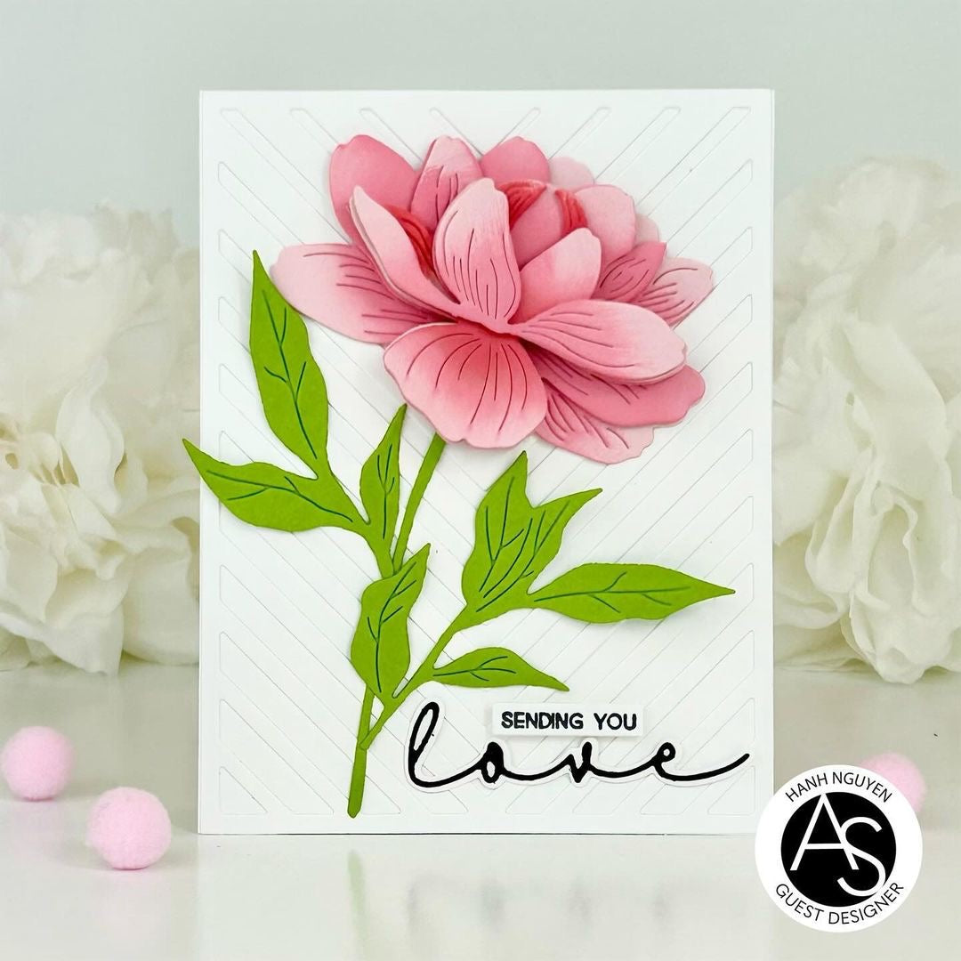 Elegant Peony Die Set