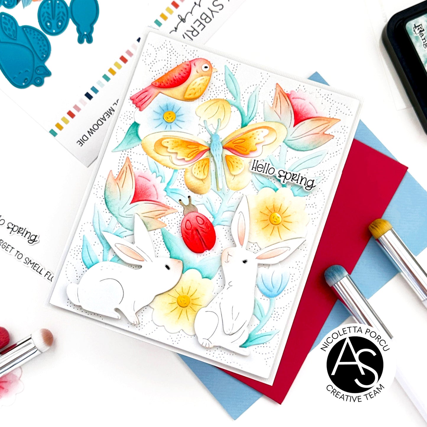 Spring Meadow Die & Stencil Bundle