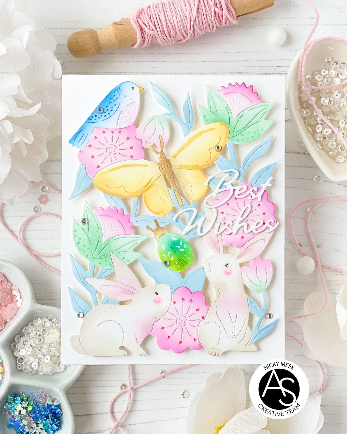 Spring Meadow Die & Stencil Bundle