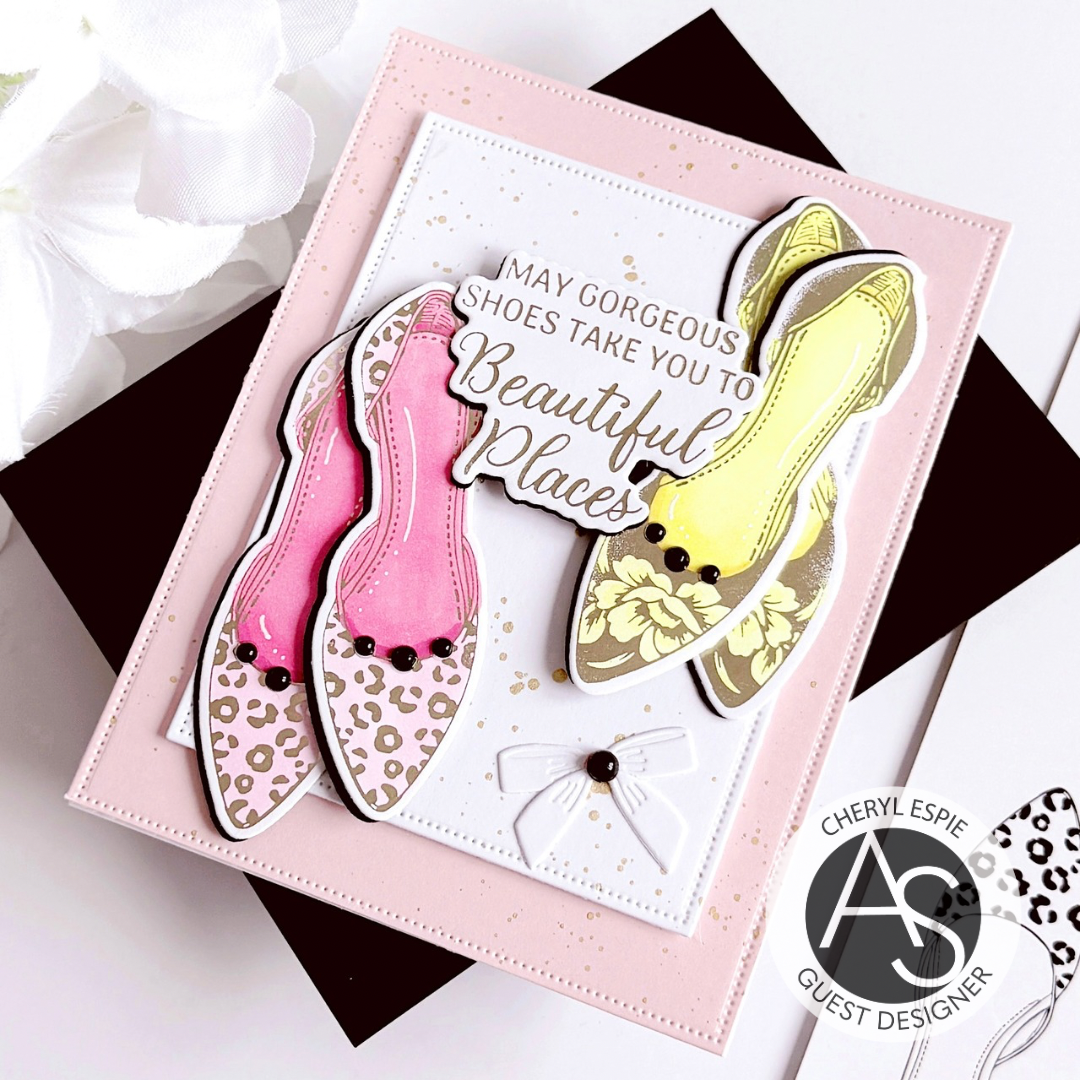 Shoes Sentiments Press Plate & Die Set
