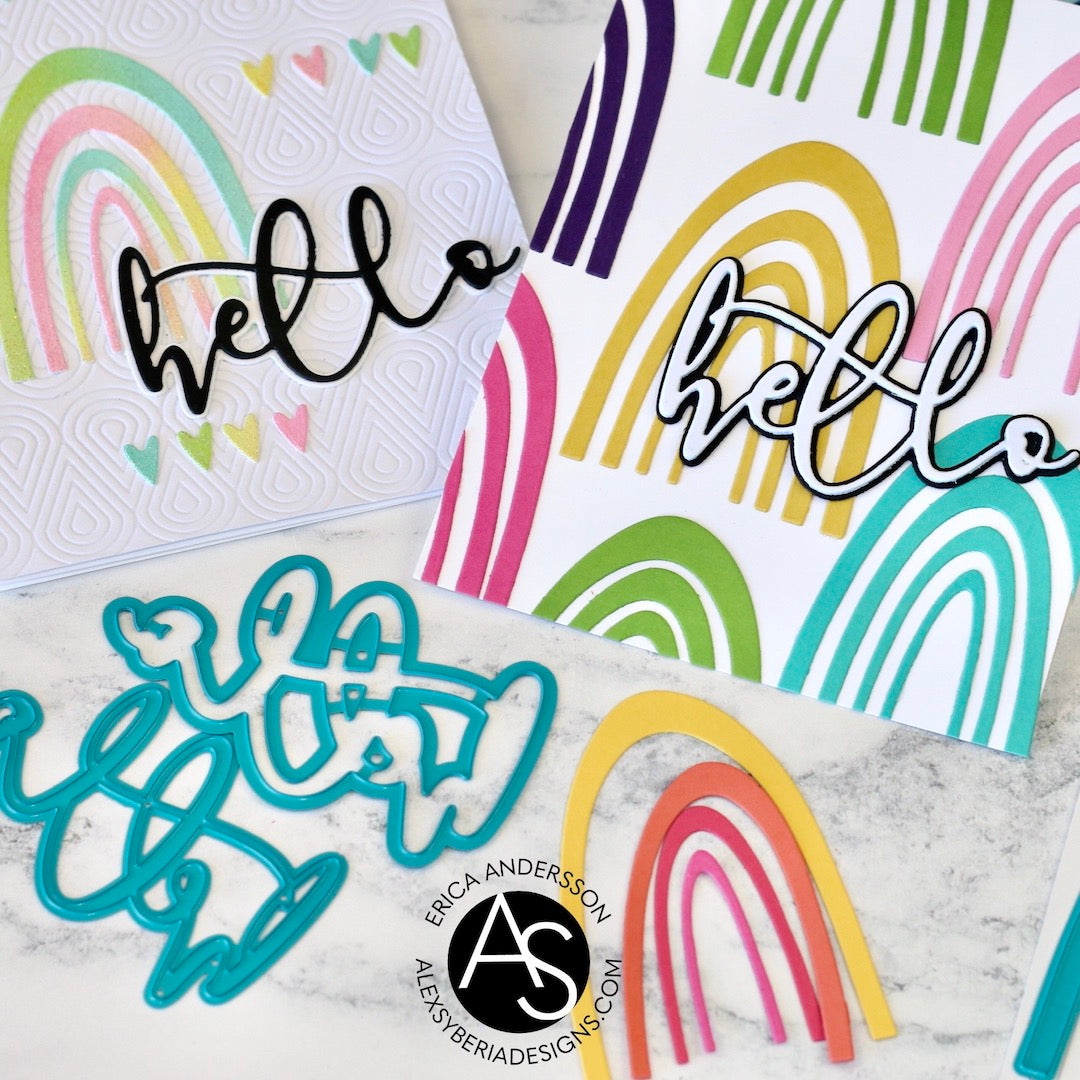 Quirky Hearts & Quirky Rainbow Die Bundle