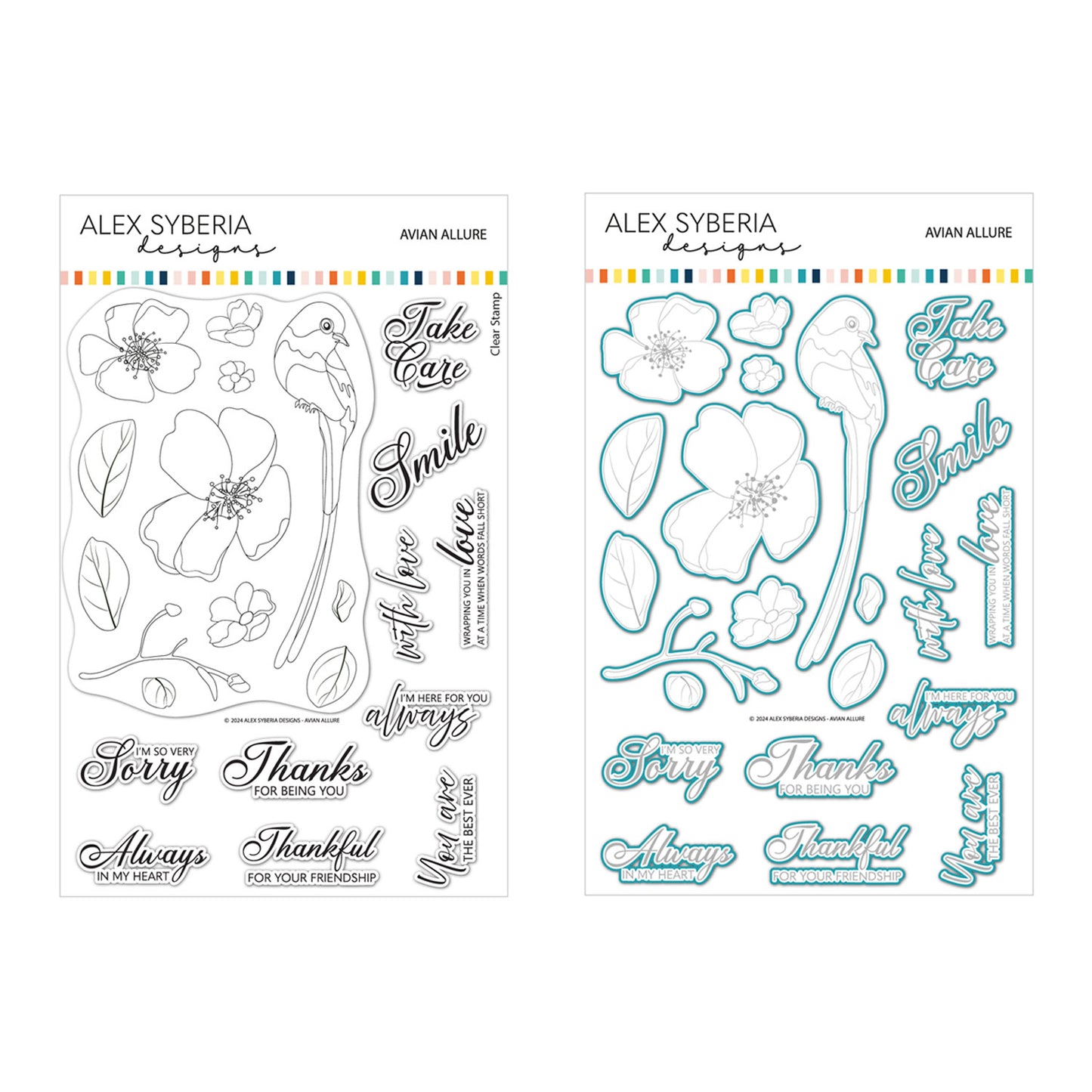 Avian Allure Stamp&Die Bundle