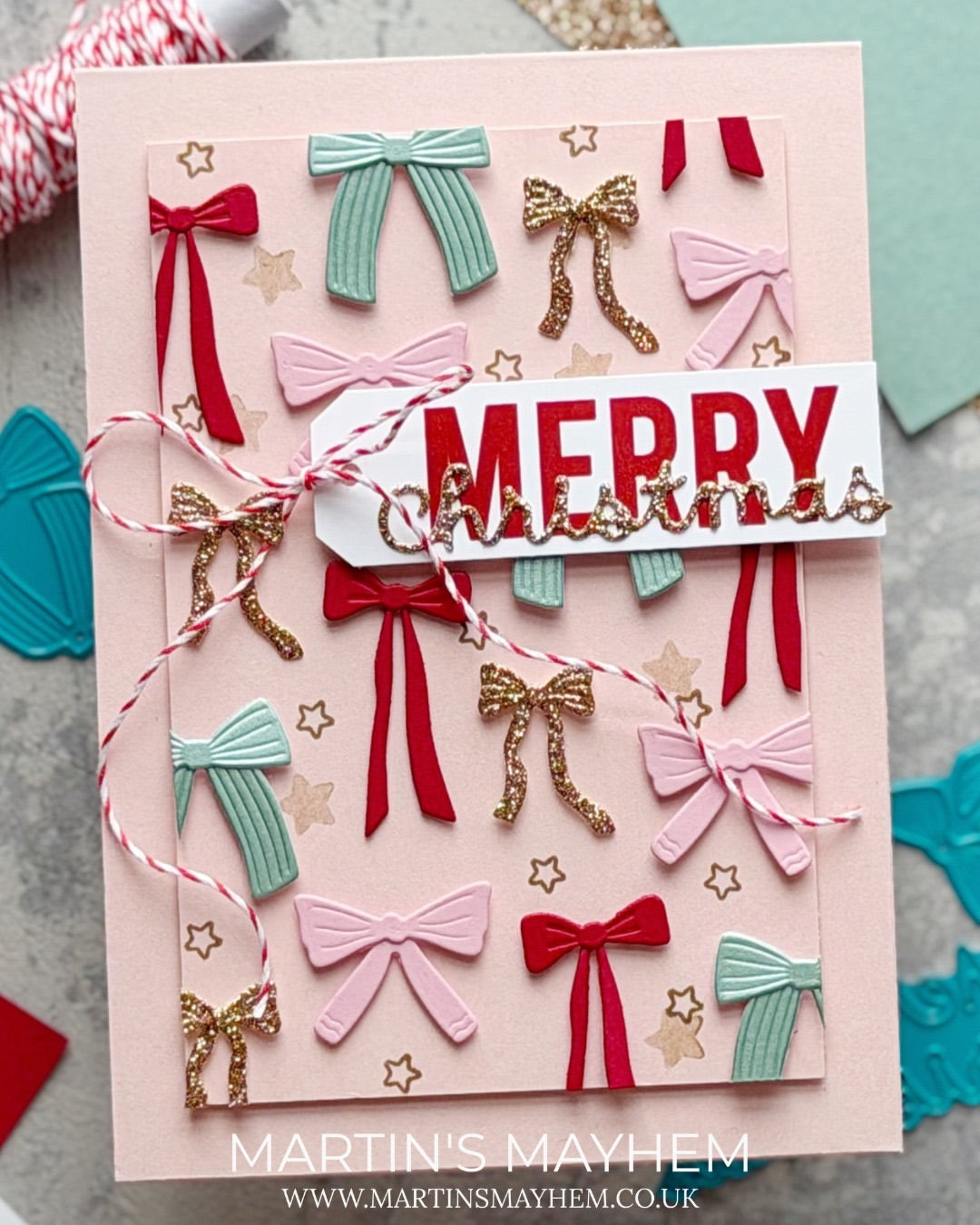 Build-a-Bow Christmas Tree Die Set