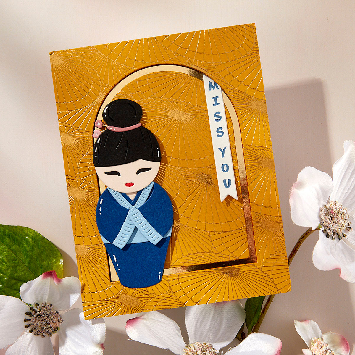 Blossoms & Sentiments BetterPress Plate & Die Set