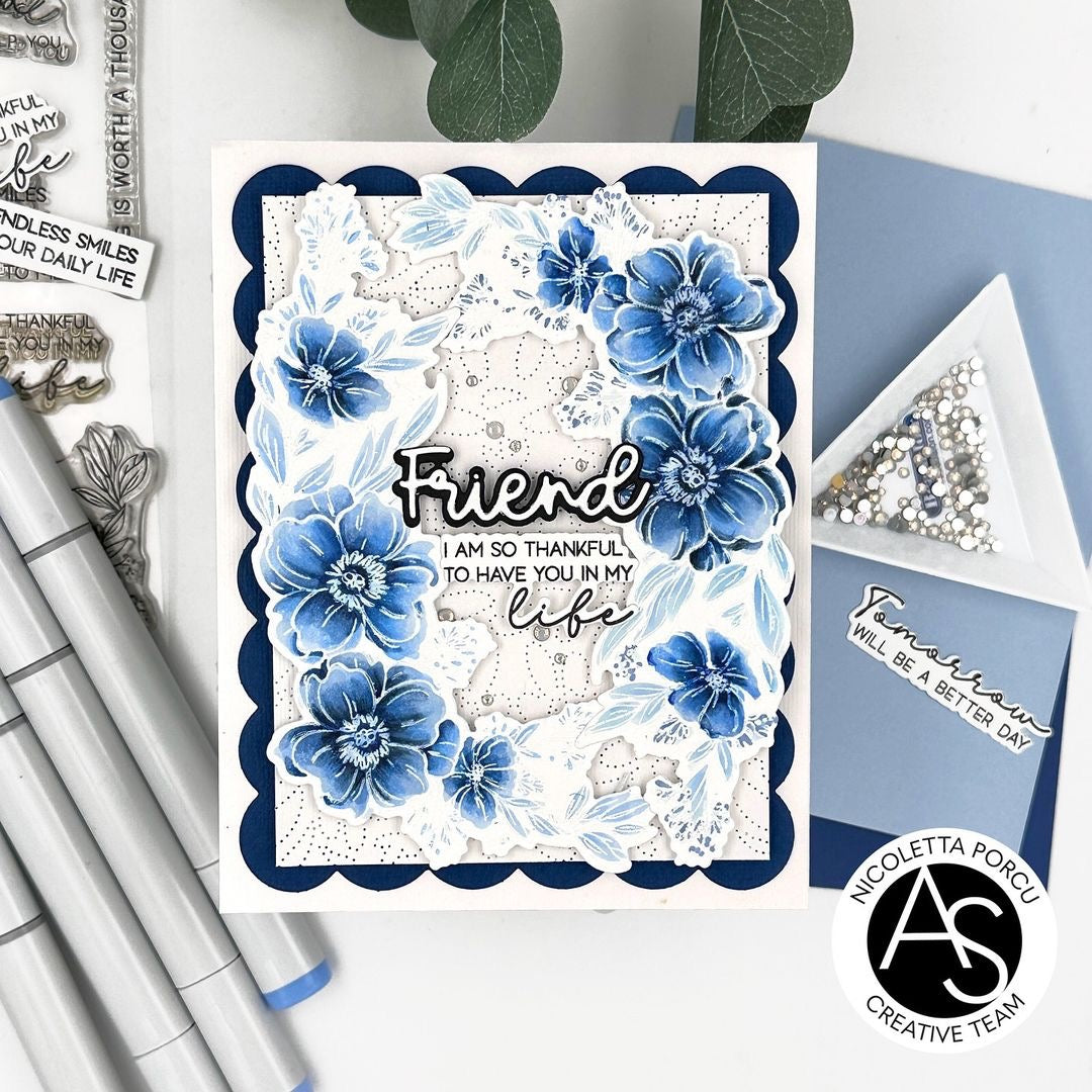 Charming Flora Cover Die