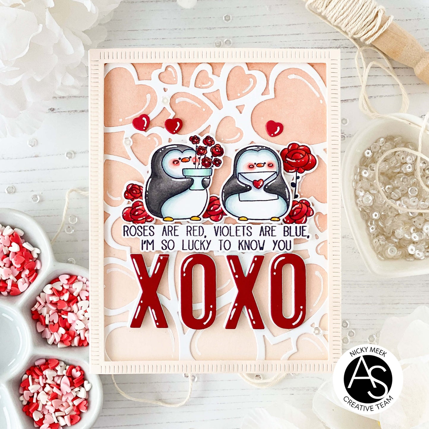 Penguin Love Stamp & Die Bundle