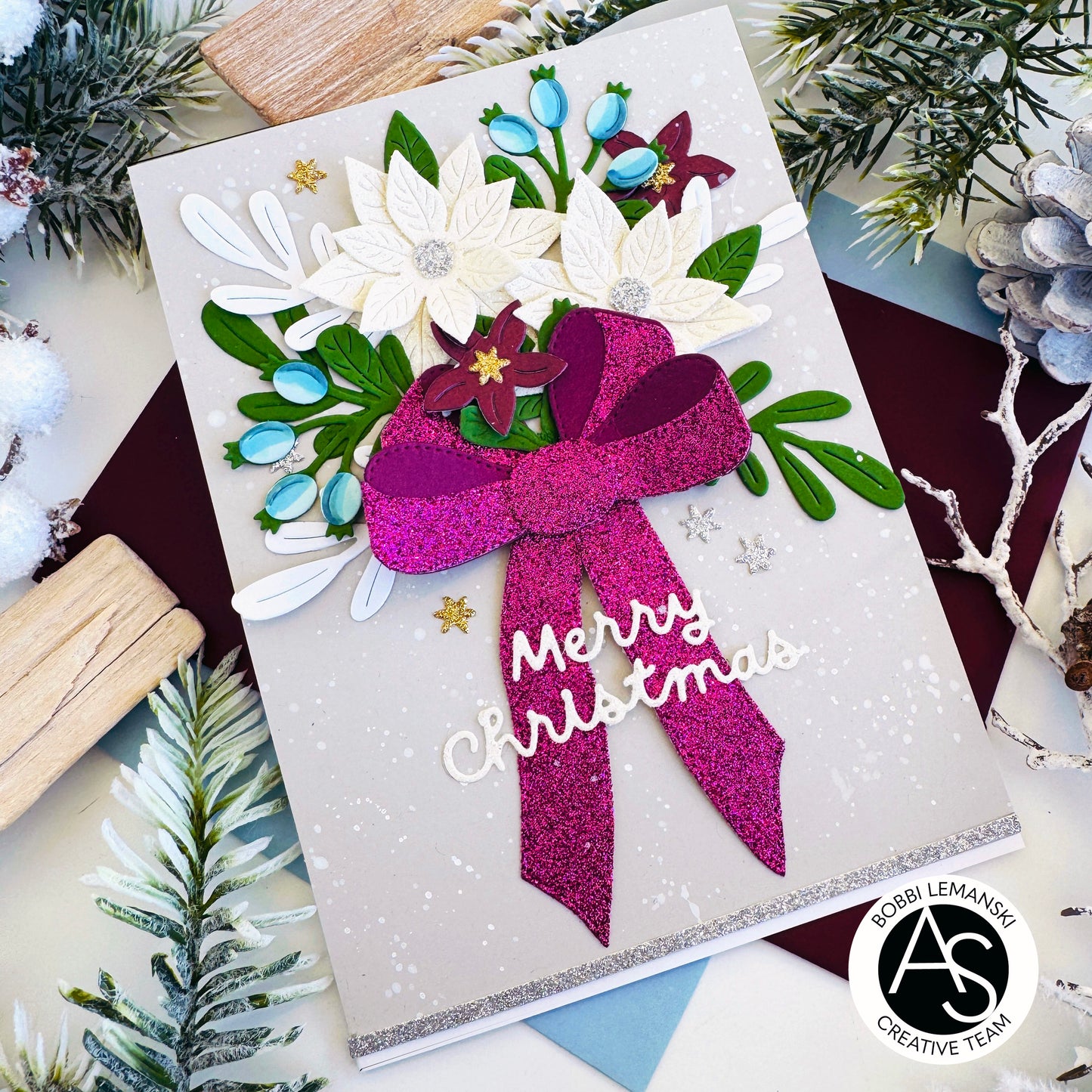 Bow Ho Ho Frame Die Set