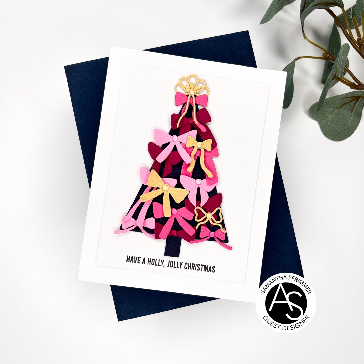 Build-a-Bow Christmas Tree Die Set