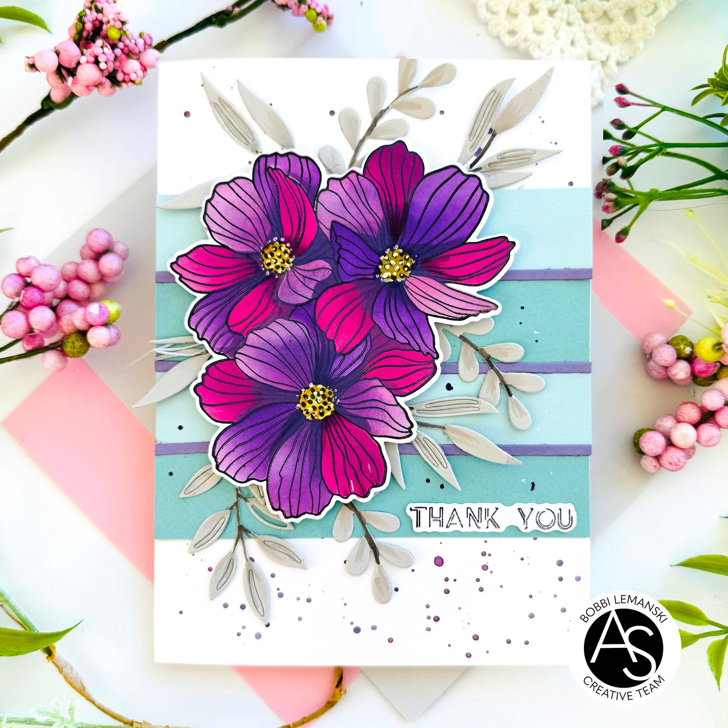 Minimalist Flowers Press Plate & Die Set