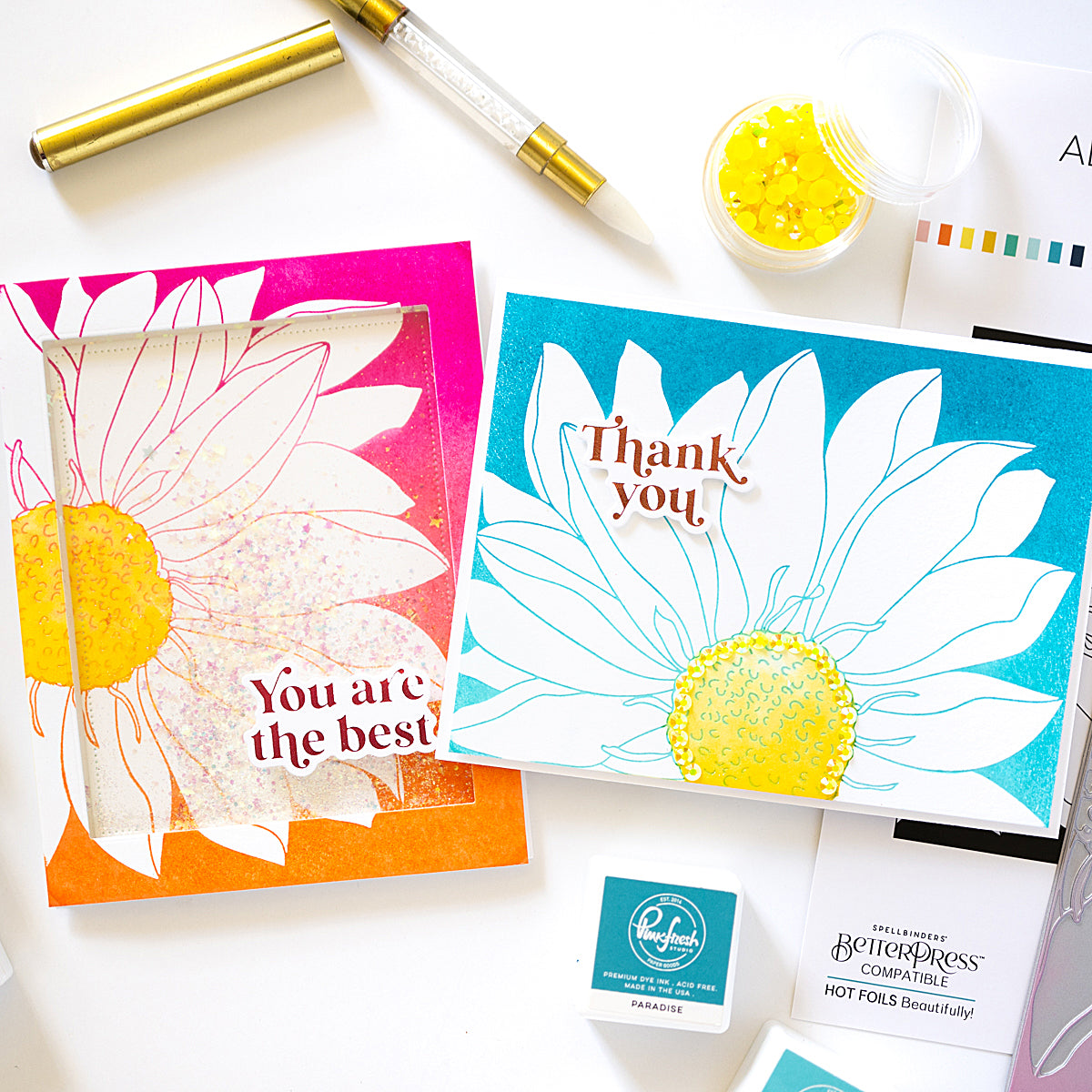 Summer Flower Press Plate