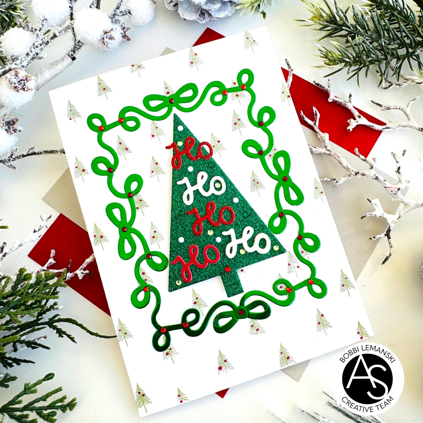Bow Ho Ho Frame Die Set
