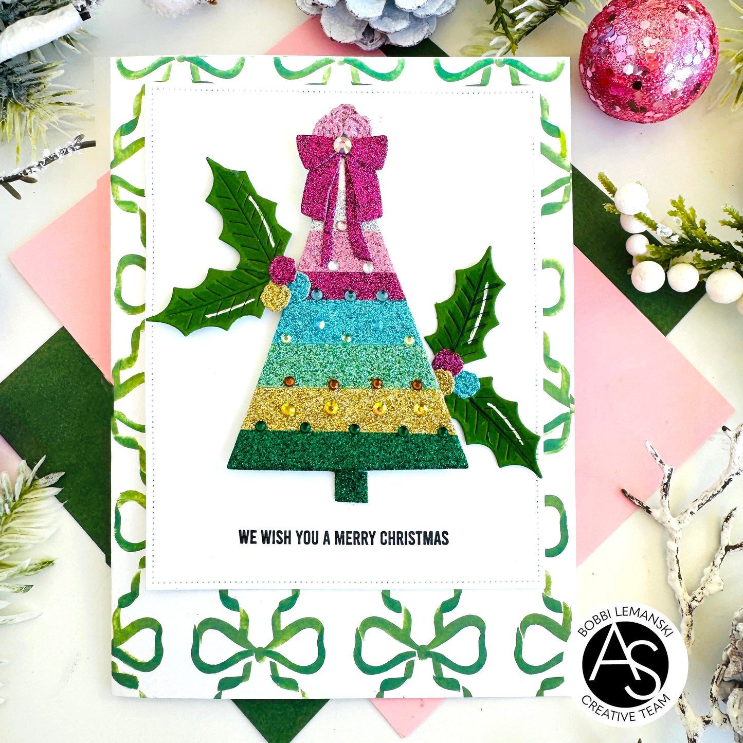 Christmas Sparkle Mix Cardstock 27 Pack