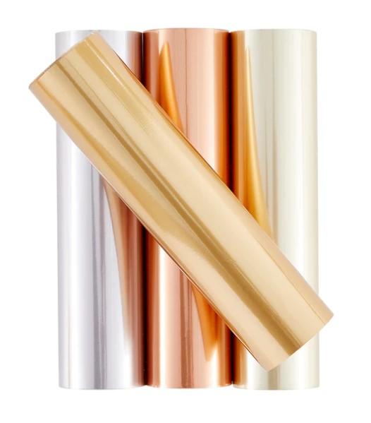 Spellbinders Glimmer Hot Foil - Satin Metallics Variety Pack of 4 (GLF-047)