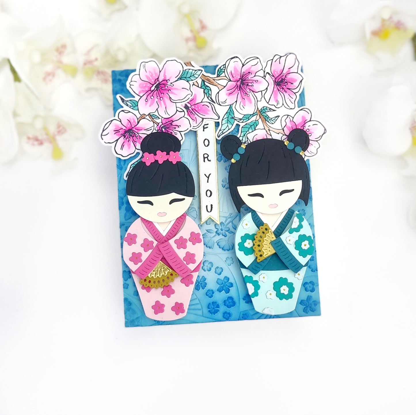 Blossoms & Sentiments BetterPress Plate & Die Set