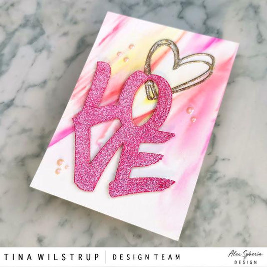 SPARKLY LOVE | Love U & Heart of Love Bundles | SVG - alexsyberiadesigns