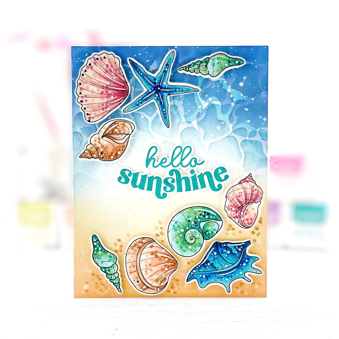 Seashells digital stamp alex syberia designs