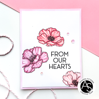 From Our Hearts Stamp Set