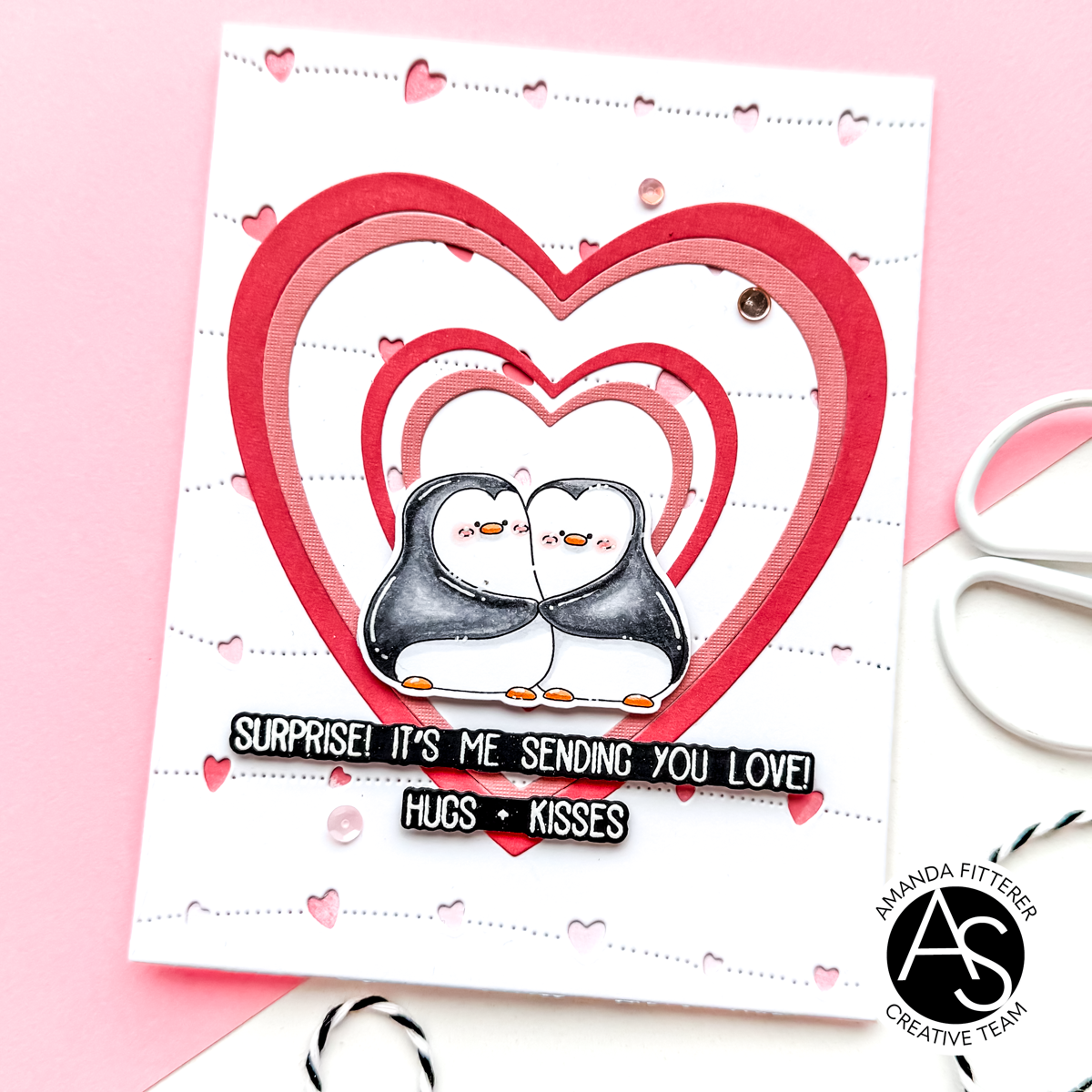 Penguin Love Die Set