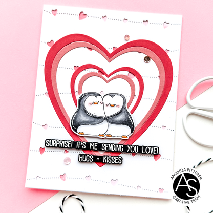 Penguin Love Die Set