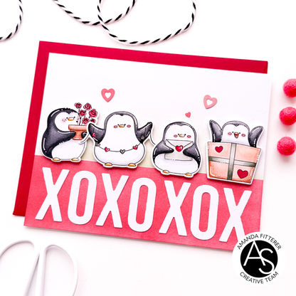 Penguin Love Stamp Set