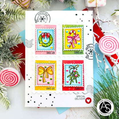 Postage Stamps Cover Die