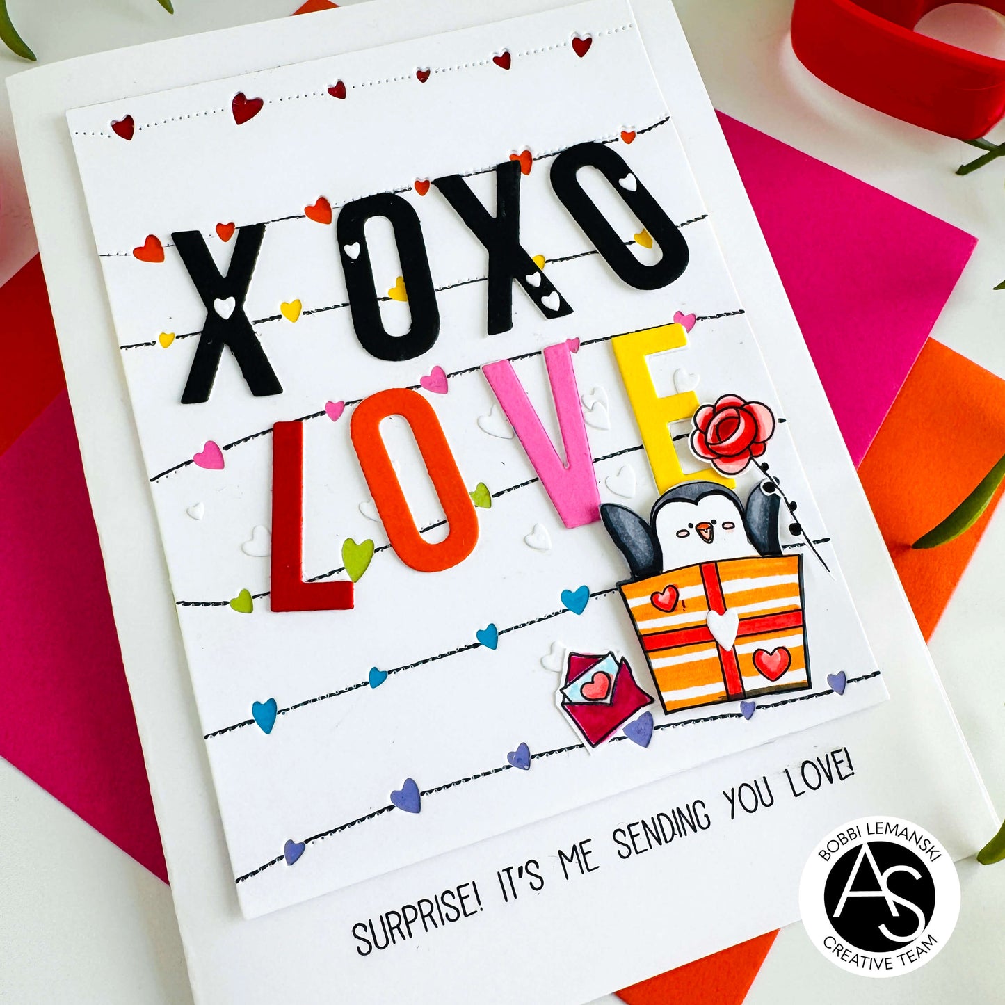 Love & XOXO Die Set