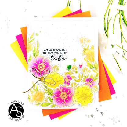 Bouquet of Blessings Stamp Set