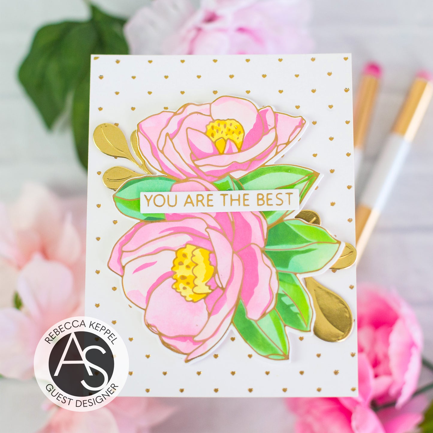 Heartfelt Blooms Stencil Set