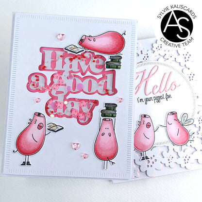 Hog Happy Day Stamp Set