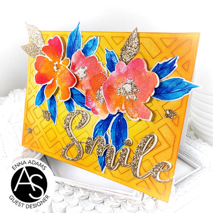 Watercolour Flowers Die Set