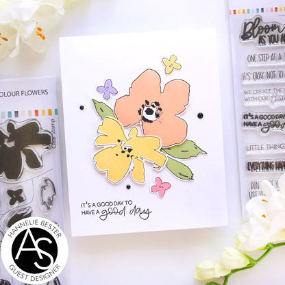 Watercolour Flowers Die Set