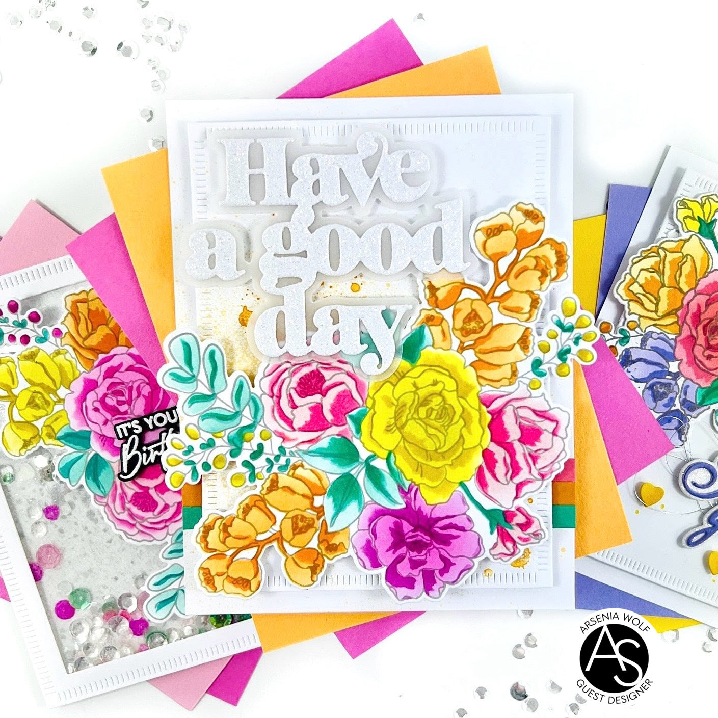 Birthday Bouquet Stamp Set