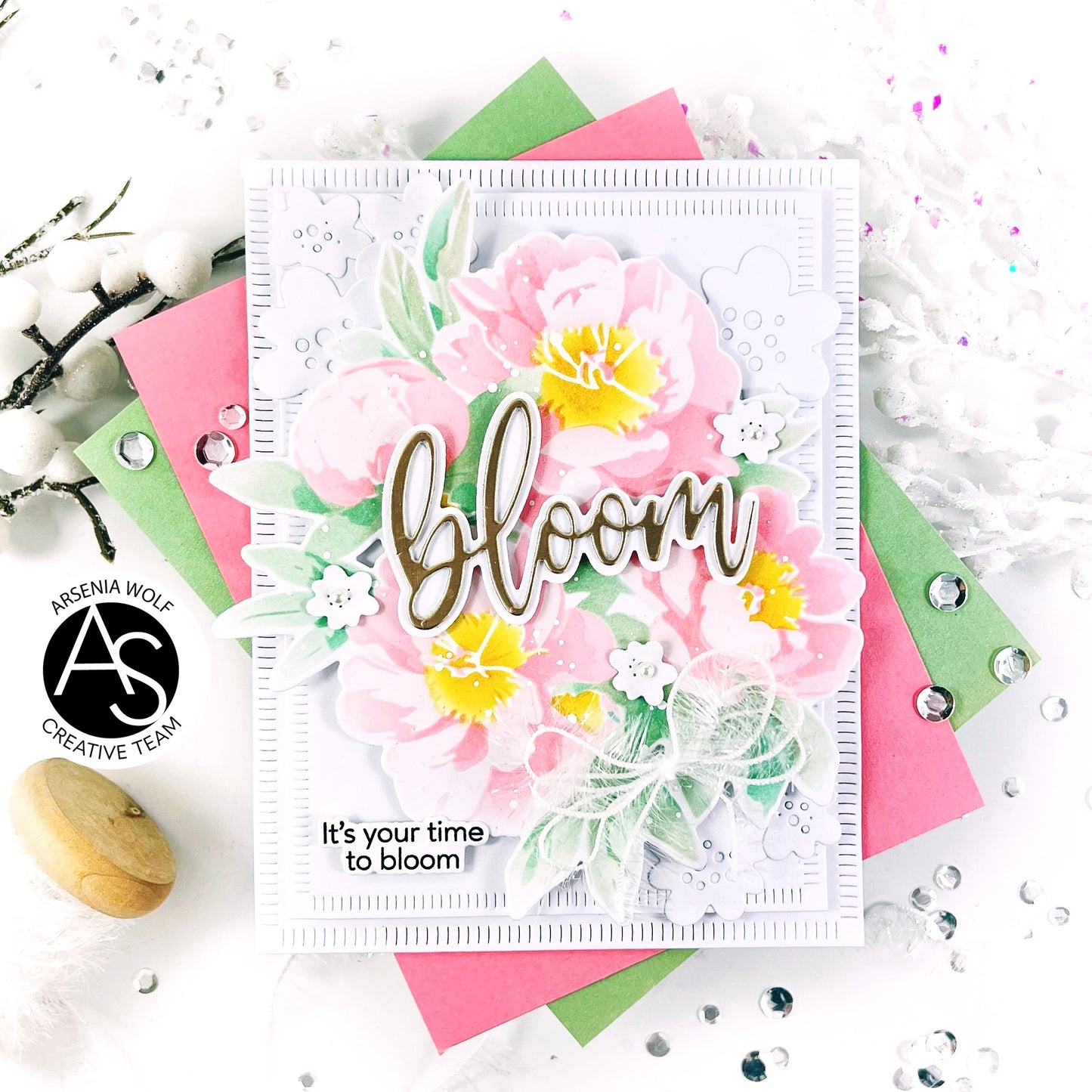 Floral Splendor Cover Die