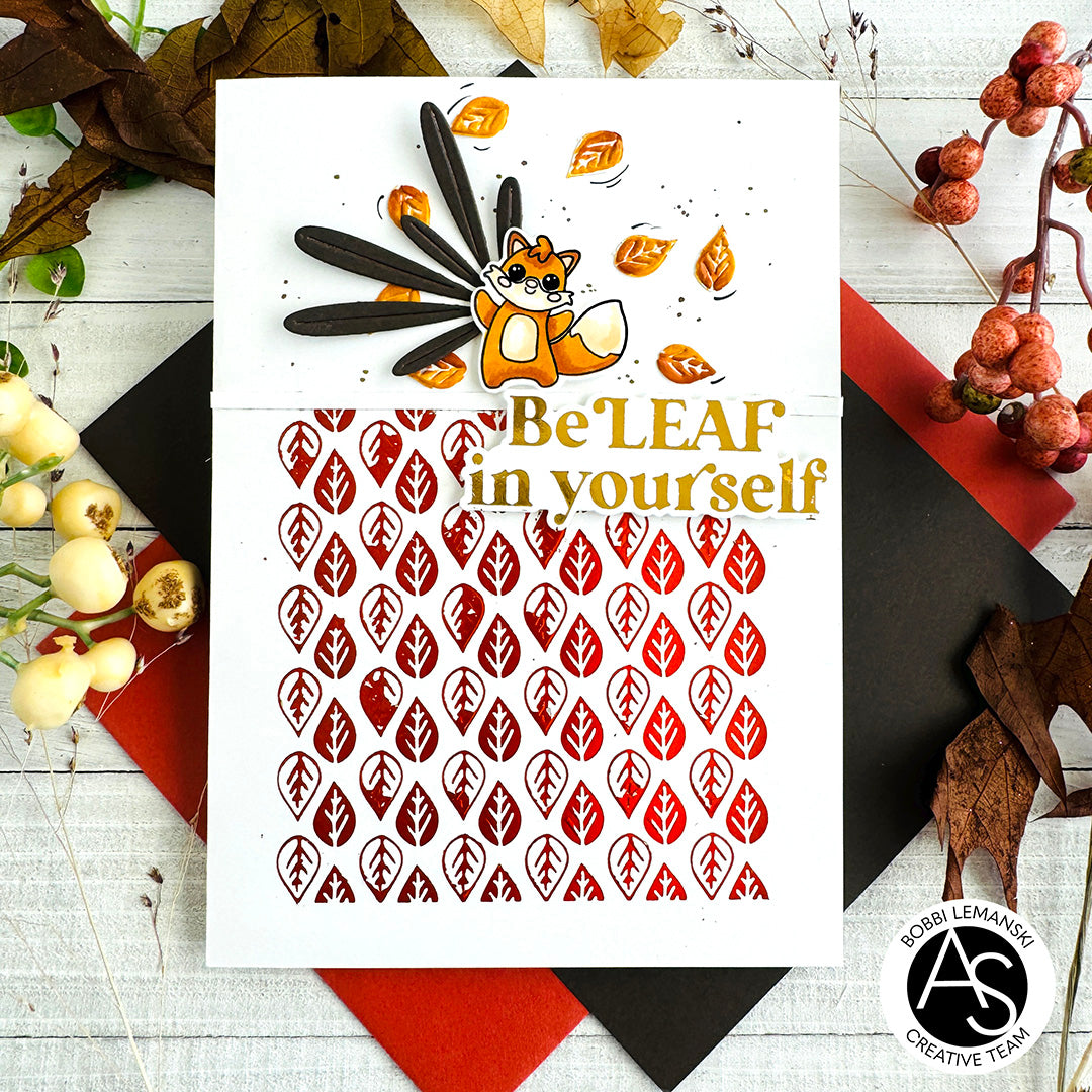 BeLeaf in Yourself Hot Foil Plate & Die Set