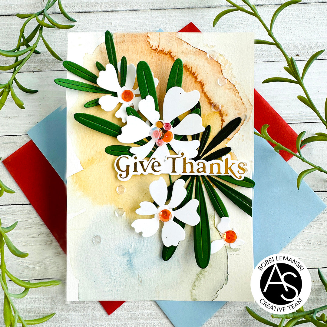 Give Thanks Hot Foil Plate & Die Set