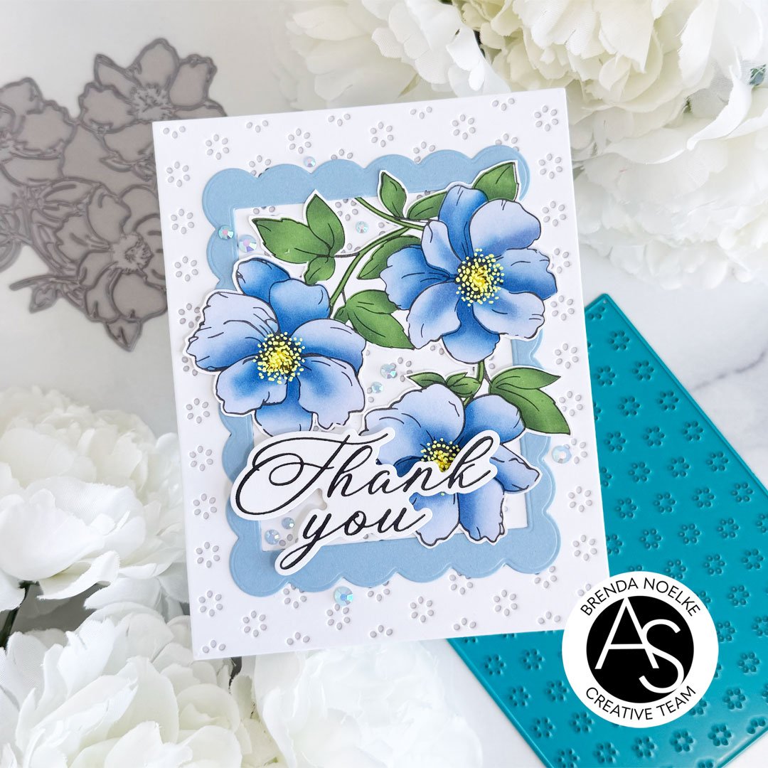 Floral Trio Press+Hot Foil Plate & Stencil Bundle