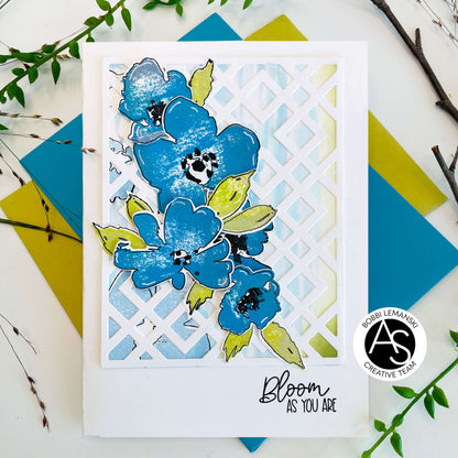 Watercolour Flowers Stamp Set