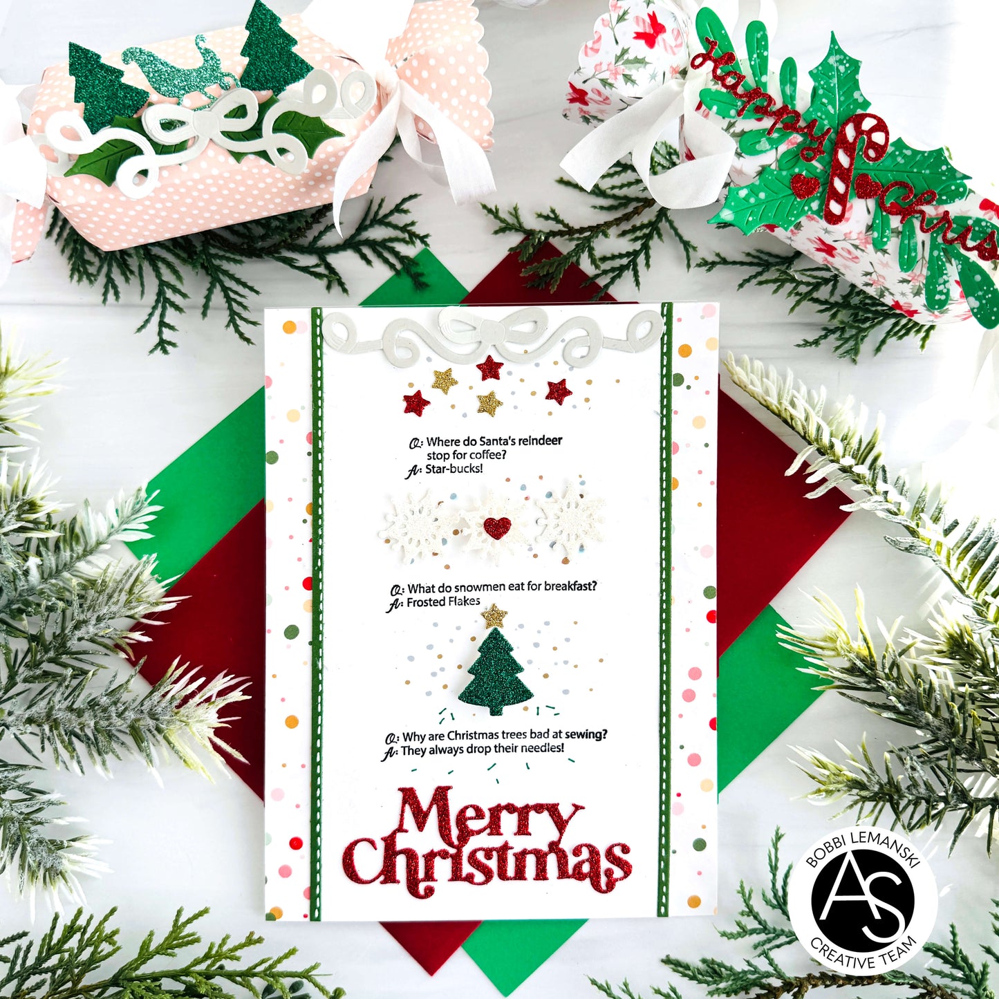 Christmas Jokes Stamp Set