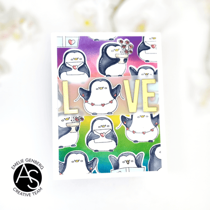 Penguin Love Stamp Set